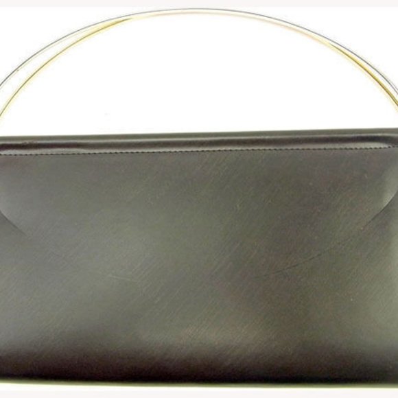 Cartier Wallet Purse Long Wallet Trinity Black Red Woman Authentic Used Y7301 - Picture 2 of 6